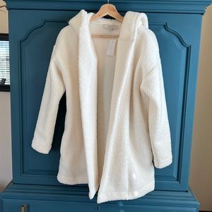 New Sherpa Hooded Jacket